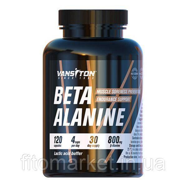 Бета-Аланін 120 капсул ТМ Вансітон / Vansiton