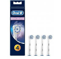 Сменные насадки для электрической зубной щетки Oral-B Sensi UltraThin EB 60 (4 шт)