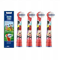 Змінні насадки для електричної електричної зубної щітки Oral-B Kids Mickey Mouse EB 10 (4 шт)