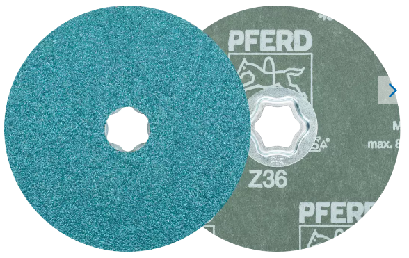 Pferd Фібровий круг 125мм CC-FS 125 Z36 для нерж. COMBICLICK