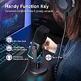 Fifine AM8 AmpliGame мікрофон USB/XLR динамічний з RGB Чорний, фото 6