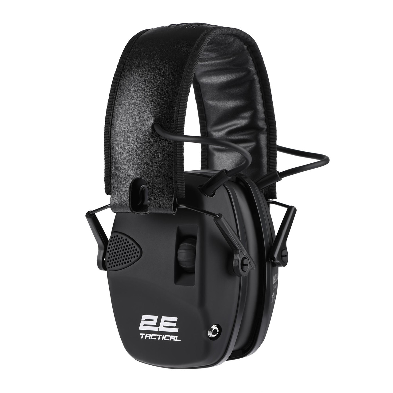Тактичні захисні активні навушники 2E Pulse Pro Black NRR 22 дБ Чорний (2E-TPE026BK)