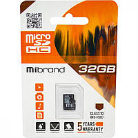 Картка пам'яті Mibrand microSDXC 32 Gb (UHS-1 U3) (MICDHU3/32GB)