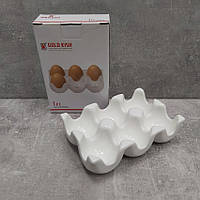 Підставка для яєць порцелянова на 6 шт S&T GK505449