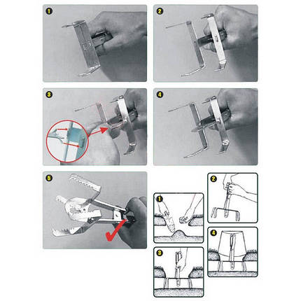 Пастка-ножиці для кротів і полівок GR 5102, фото 2