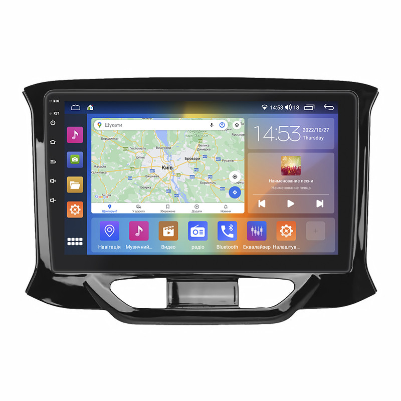 Штатна магнітола Lesko для LADA (ВАЗ) XRAY I 2015-н.в. екран 9" 4/64Gb CarPlay 4G Wi-Fi GPS Prime Лада 6 шт., фото 1