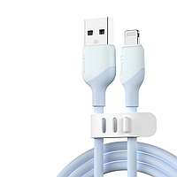 Кабель USB - Apple Lightning MFI (2 м) силиконовый шнур для передачи данных и быстрой зарядки для iPhone