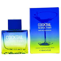 Чоловіча туалетна вода Antonio Banderas Cocktail Seduction Blue for Men 100ml