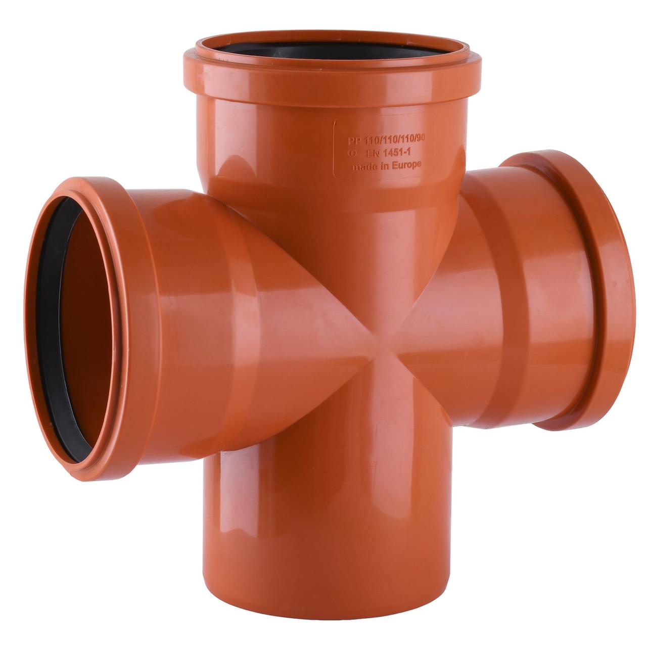 Хрестовина VSplast 110х110х110х90° зовнішня (000024416), фото 1