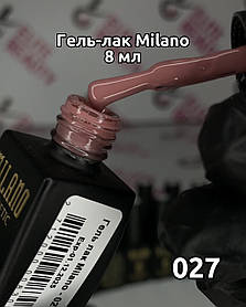 Гель лак MILANO 8 мл 027