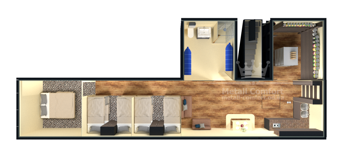 10′ x 50′ Silver Leaf Series "The Pioneer"