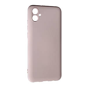 Силіконовий чохол Case SMTT (AA) для Samsung A04E Pink Sand