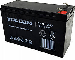 Акумуляторна батарея VOLCOM 12V 7Ah AGM