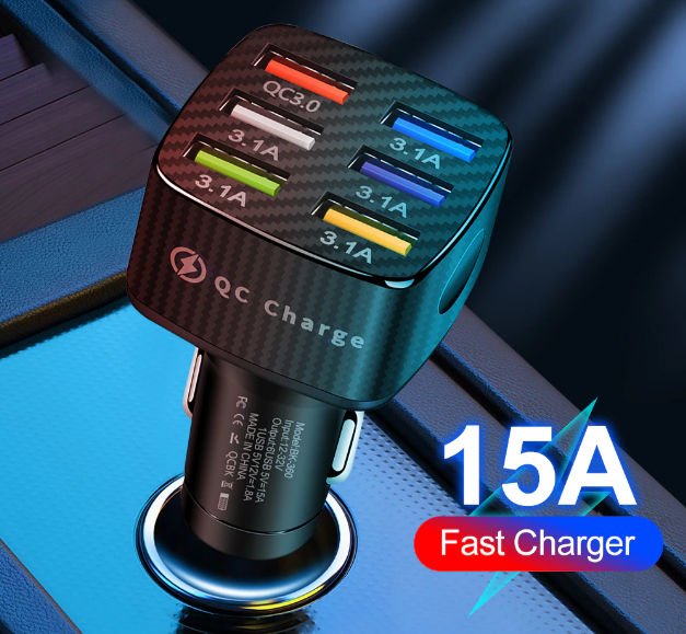 Швидке заряджання автомобільна Quick Charge 3,0 65 Вт USB/PD