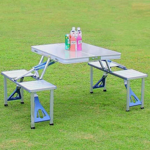 Стол для пикника со стульями Folding Table портативный стол трансформер ...