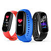 Фітнес браслет FitPro Smart Band M6 (смарт годинник, пульсоксиметр, пульс). UA-355 Колір синій, фото 11