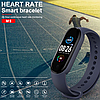 Фітнес браслет FitPro Smart Band M6 (смарт годинник, пульсоксиметр, пульс). UA-355 Колір синій, фото 3