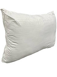 Подушка холлофайбер з подвійним чохлом 50x70 см