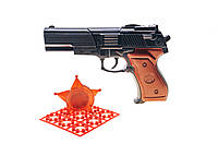 Шахаб игрушечный пистолет с пистонами и нагрудный значок 282 TZP106