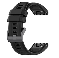 Ремешок CDK Silicone Sport Band Classic 22mm для Garmin Fenix 5 (015189) (black)