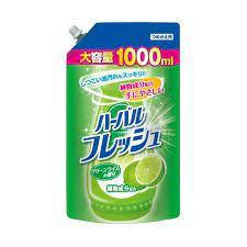 Mitsuei Herbal Fresh Lime Refill Extra Large  Гель для миття посуду, овочів, фруктів, аромат Лайм, 1000 мл
