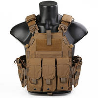 Плитоноска Emersongear BlueLabel Quick Release 094K style Plate Carrier- Coyote