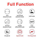 Лазерний далекомір 1000 метрів із кутом Artbull LX1000, фото 5