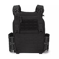 Плитоноска с быстрым сбросом 901-34 Military Plate Carrier , тактическая плитоноска з камербандом черная