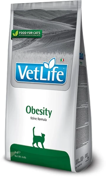 Farmina VetLife Obesity дієтичний корм для кішок із зайвою вагою - 2кг