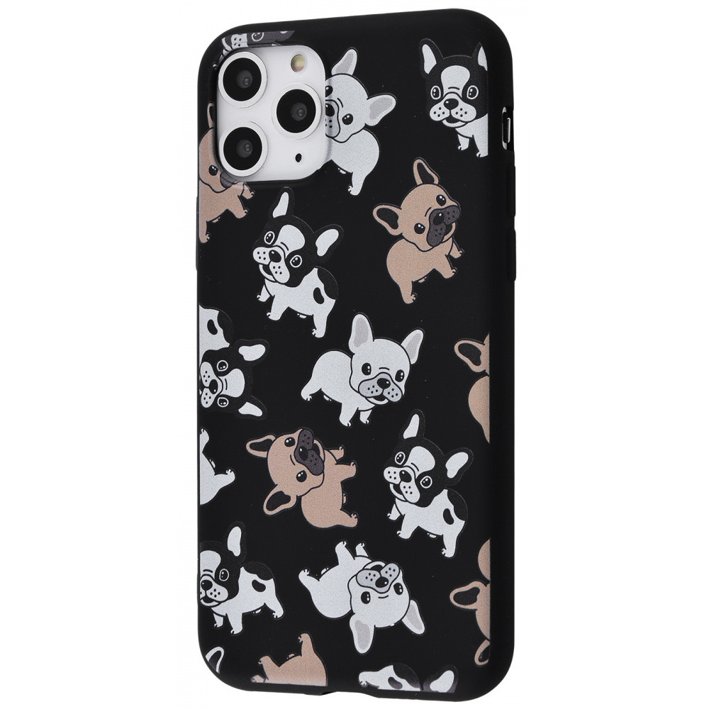 Чохол для Apple Iphone 11 Pro чорний JQ-657 з собачками