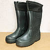 Чоловічі чоботи для риболовлі утеплені, Чоботи з гуми для весни Рибальські гумові MQ-71, фото 7