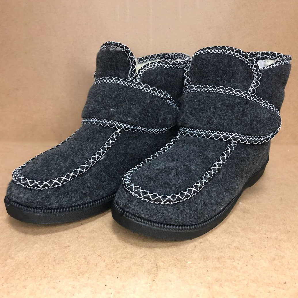 Жіночі дутики з хутром 40р 25см, Уггі жіночі, Калоші зимові, калоші піна на хутрі Валянки шиті MY-10, фото 1