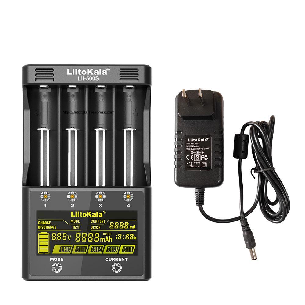 Оригінальний зарядний пристрій Liitokala Lii 500S (паковання: картонна коробка)