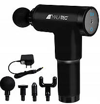 Антицелюлітний перкусійний масажер пістолет МТ Перкусійний ручний масажер для тіла з насадками, фото 2