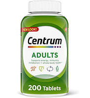 Мультивітаміни для дорослих Centrum Adults Multivitamin&Multimineral Supplement 200 шт.