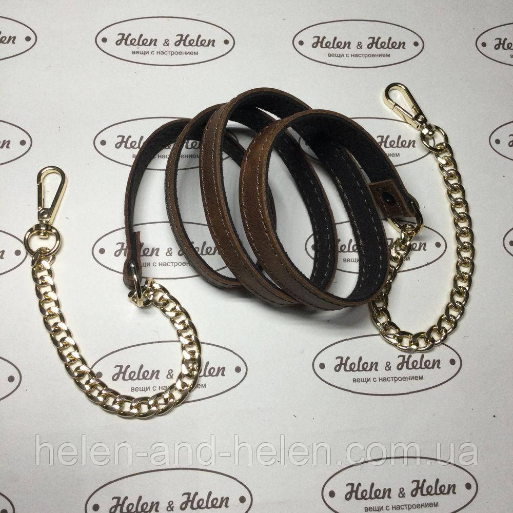 Ручка для міні сумочки 1,5 *130. Колір "Сафарі", фото 1