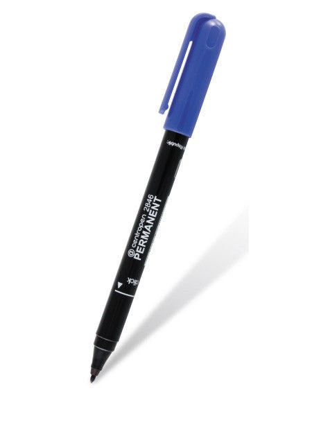 Маркер "Centropen" 2846 синий( 1 мм.)