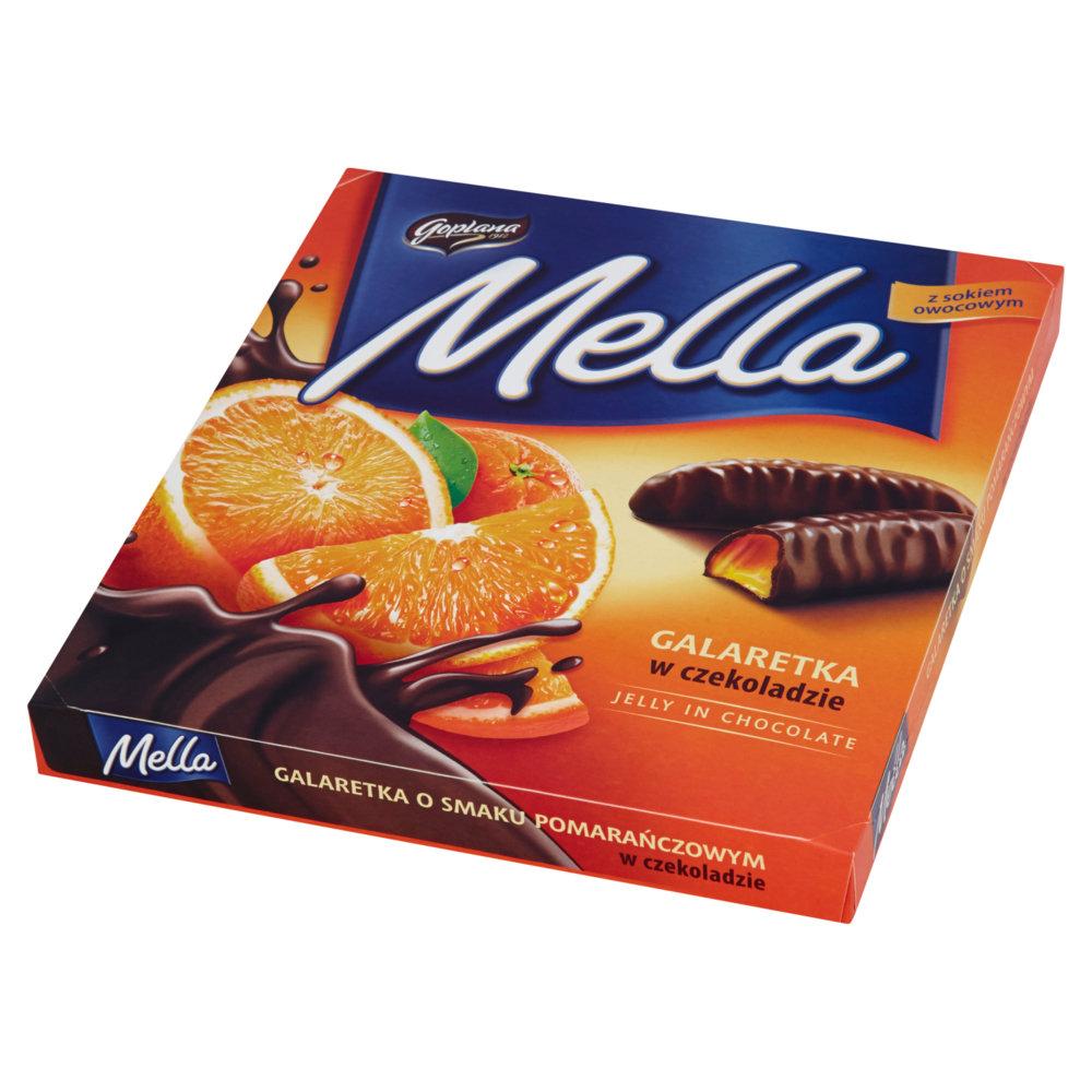 Шоколадные конфеты с апельсиновой начинкой Mella 190 грамм - фото 2 - id-p1759101005