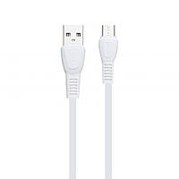 Кабель Hoco USB X40 Noah USB - microUSB 2.4А 1 m Белый