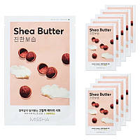 Маска для лица с маслом Ши Missha Airy Fit Sheet Mask Shea Butter