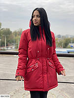Женская двухсторонняя куртка-парка, 2 цвета