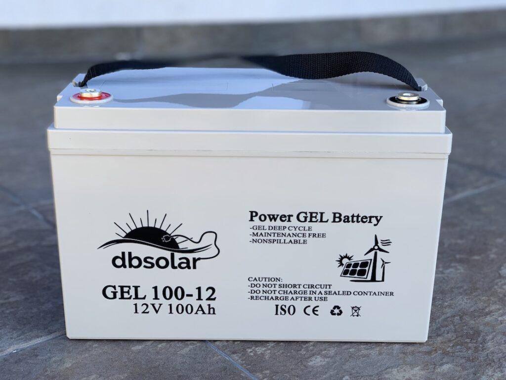 Акумулятор гелевий тяговий dbsolar GEL 12V 100Ah