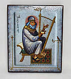 Ікона Святий Давид для дому 16*12 см, фото 2