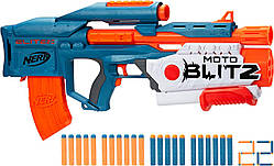Бластер Нерф Еліт Мотобліц NERF Elite 2.0 Motoblitz Blaster Scope Motorized 10 Blasting F5872 Hasbro Оригінал MyDoll.com.ua