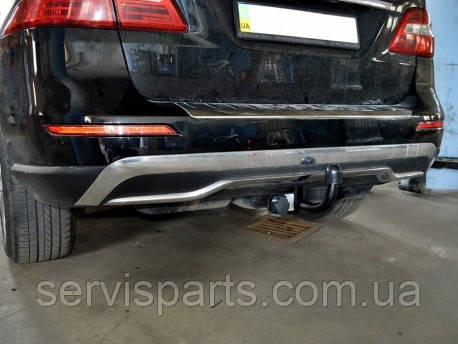 З'ємний гак фаркоп на Mercedes GL W166 2012-2016