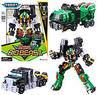 Трансформер Тобот 9183 Біг Біст Великий Звіряк 2в1 Tobot Sergeant Big Beast 23 см Original Young Toys