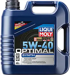 Олива моторна Liqui Moly Optimal Synth 5W-40 4л