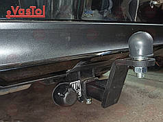 З'ємний гак фаркоп на Mercedes-Benz GL W164 2006-2012 Американська вставка під квадрат