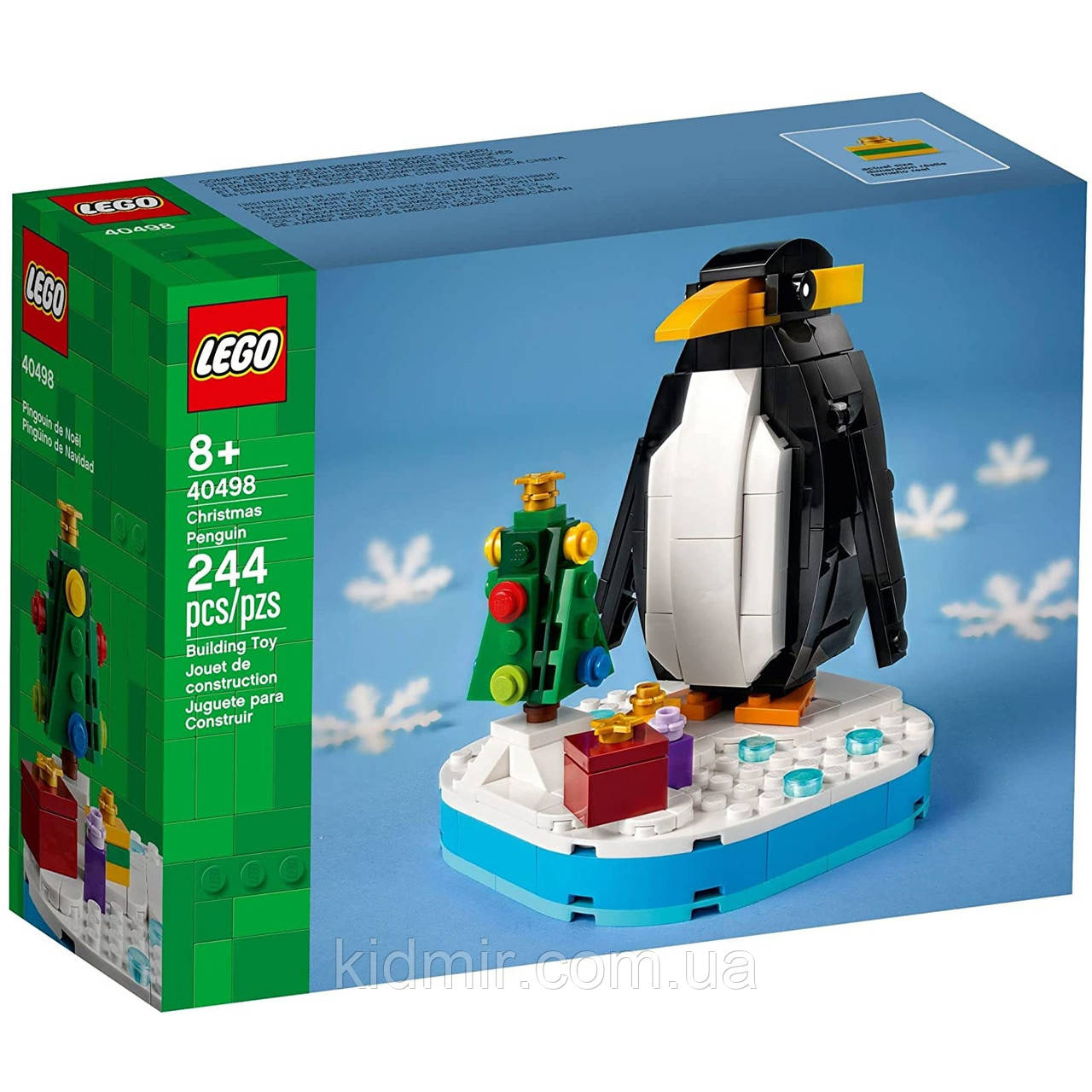 Конструктор LEGO 40498 Різдвяний пінгвін