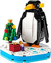Конструктор LEGO 40498 Різдвяний пінгвін, фото 2